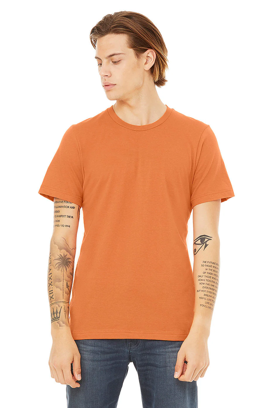 BELLA  3001 UNISEX JERSEY SHORT SLEEVE TEE ( XS - XL) - Image 7