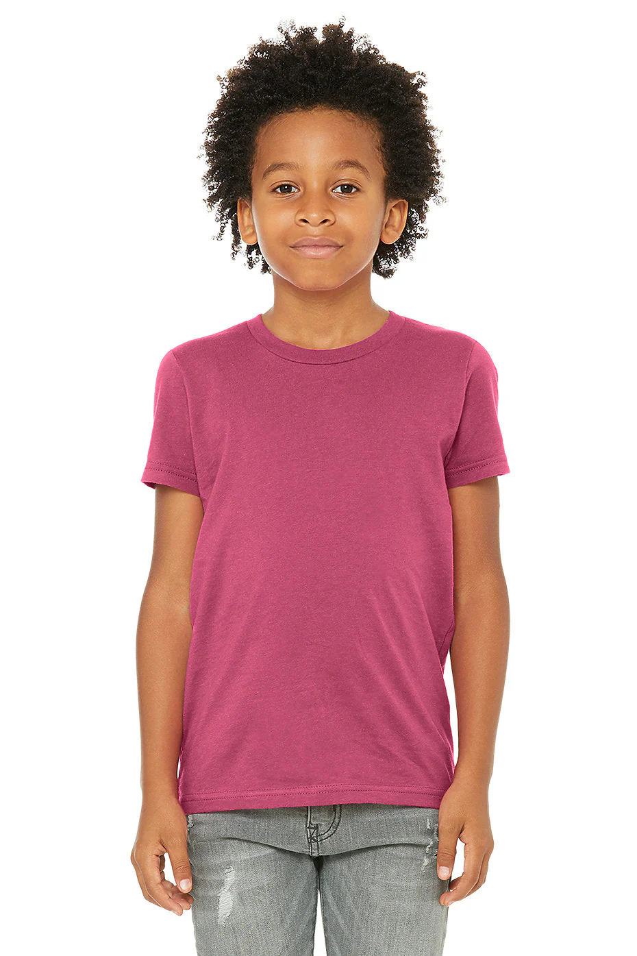 3001Y BELLA CANVAS YOUTH SHORT SLEEVE TEE - Image 4