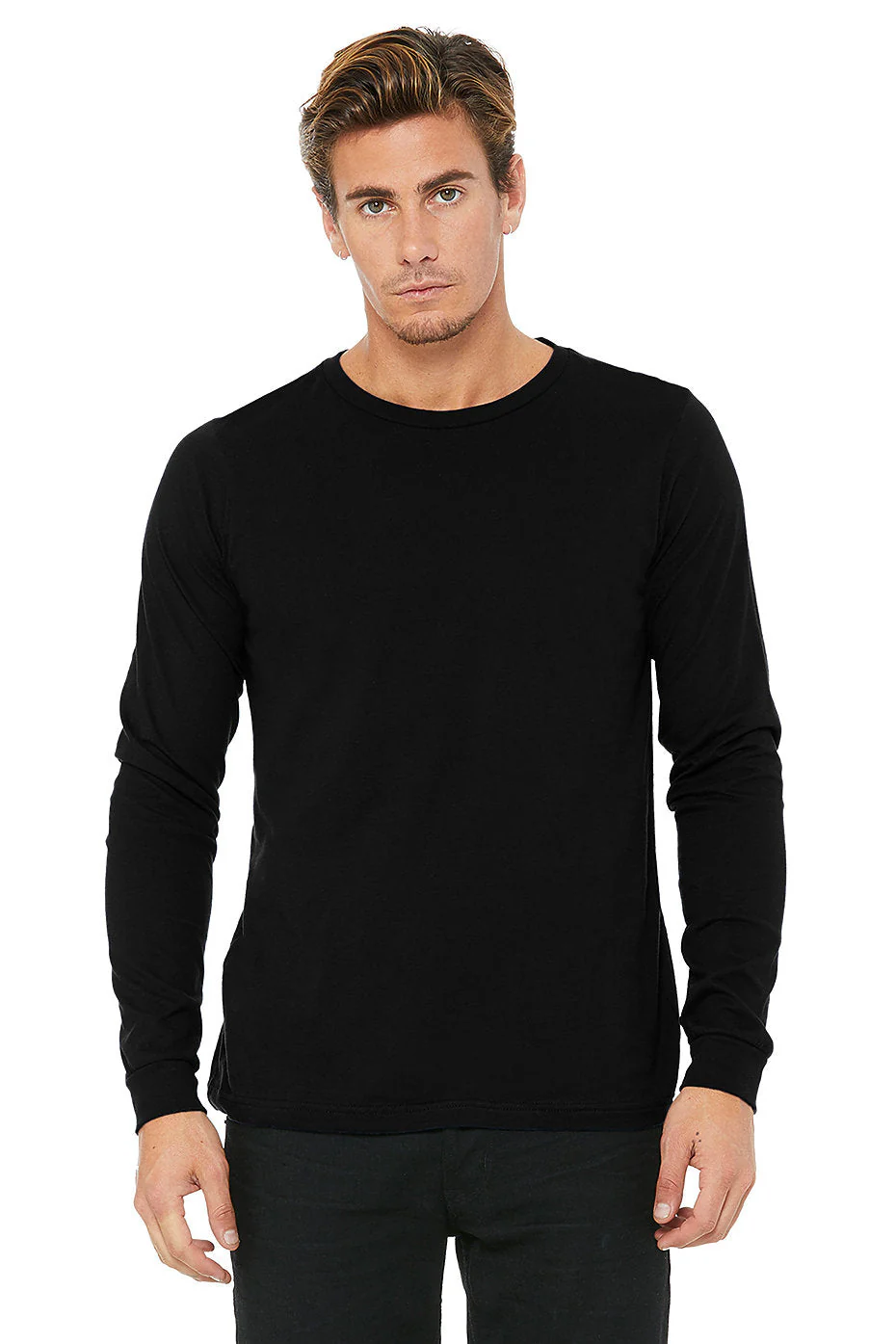 3501 BELLA UNISEX JERSEY LONG SLEEVE TEE - Image 3
