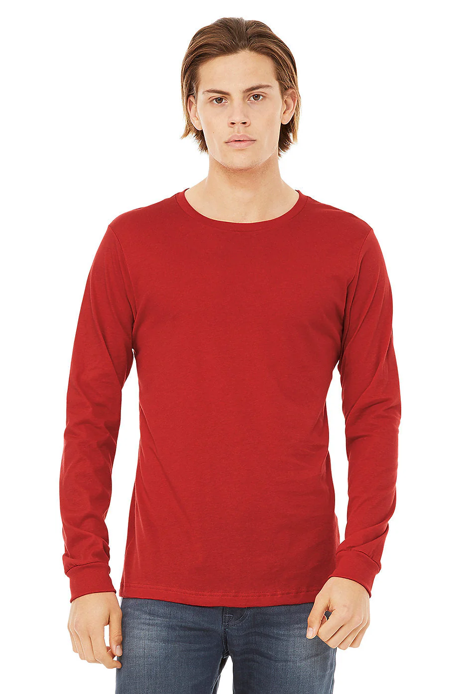 3501 BELLA UNISEX JERSEY LONG SLEEVE TEE - Image 4