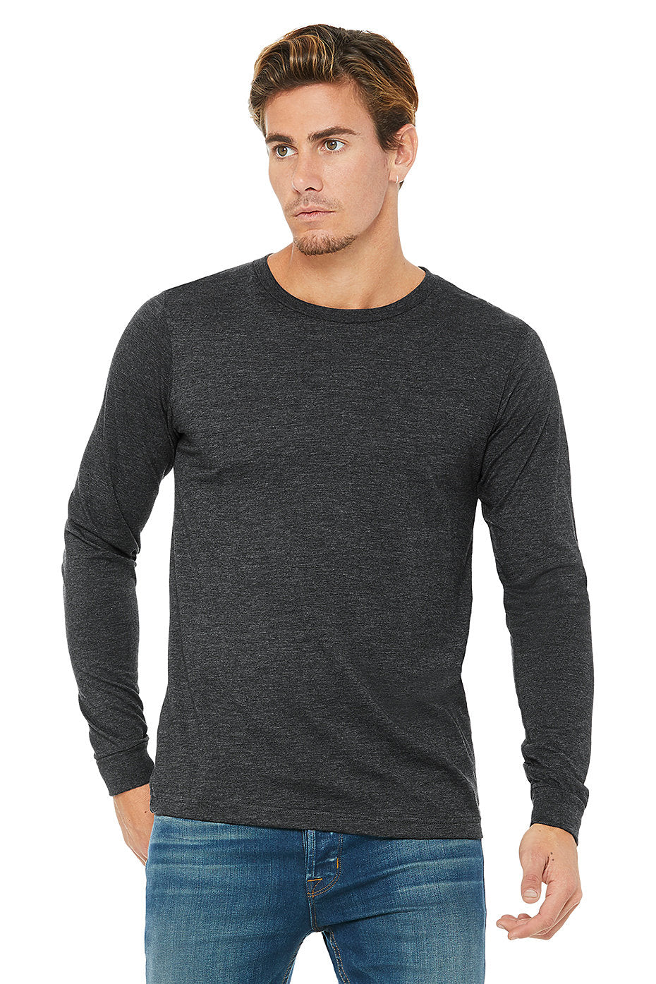 3501 BELLA UNISEX JERSEY LONG SLEEVE TEE - Image 7