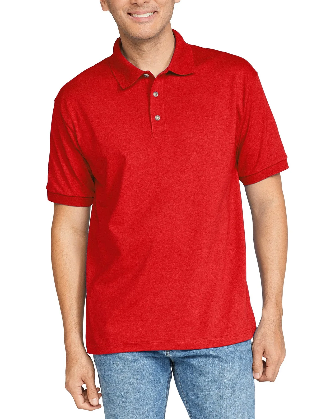 Gildan® G8800 DryBlend® Polo Adult Jersey Sport Shirt - Image 13
