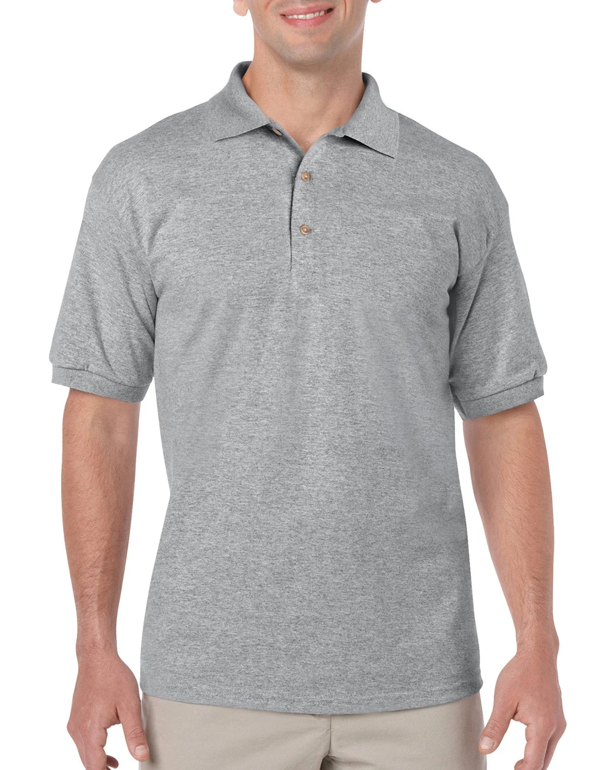 Gildan® G8800 DryBlend® Polo Adult Jersey Sport Shirt - Image 17