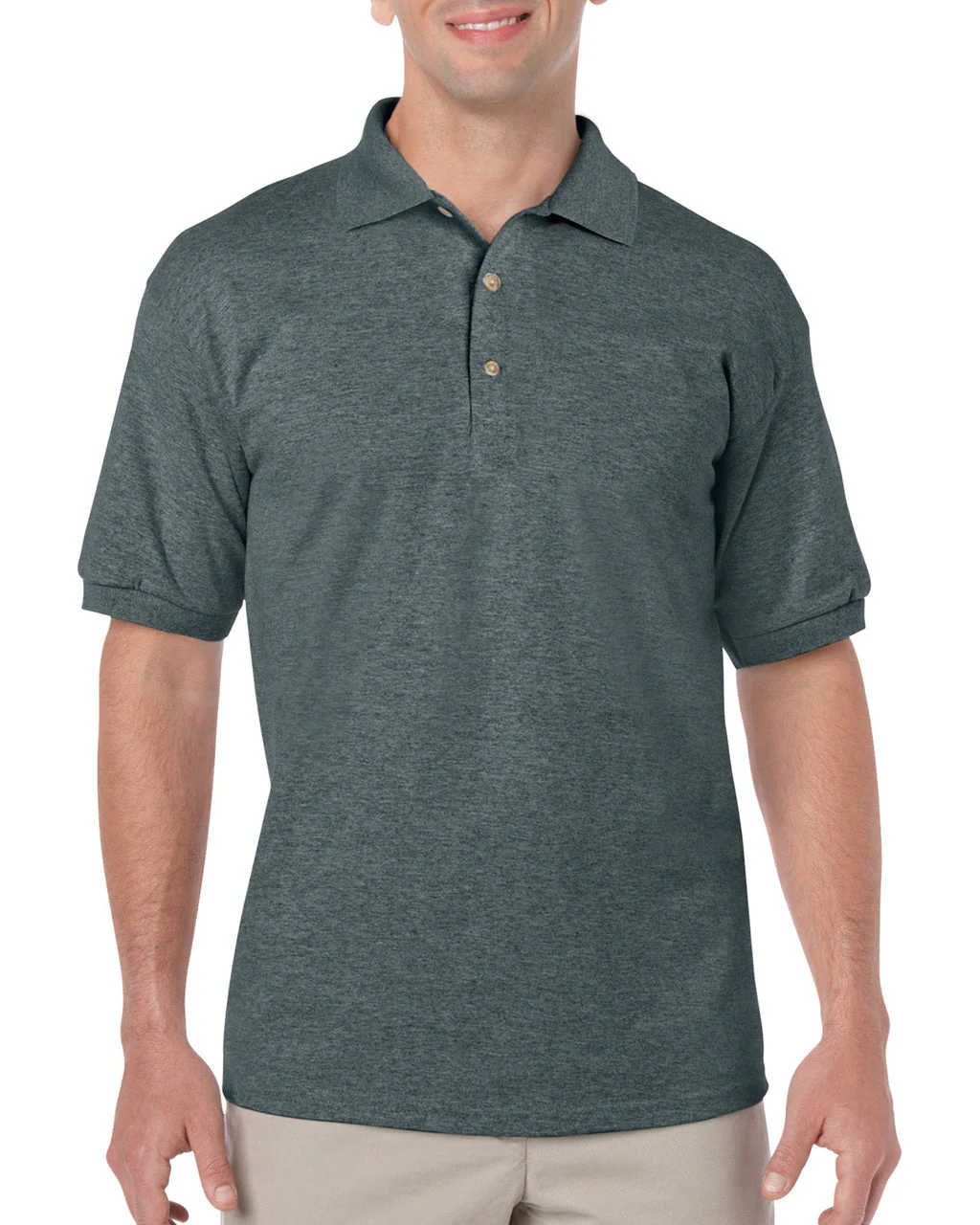 Gildan® G8800 DryBlend® Polo Adult Jersey Sport Shirt - Image 3