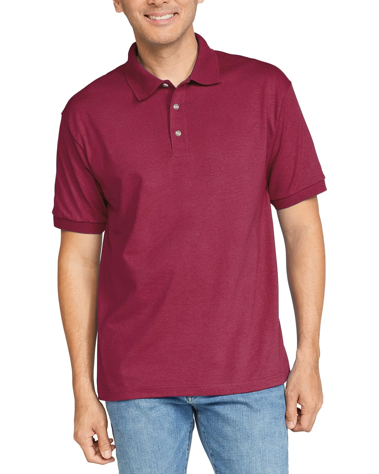 Gildan® G8800 DryBlend® Polo Adult Jersey Sport Shirt - Image 7