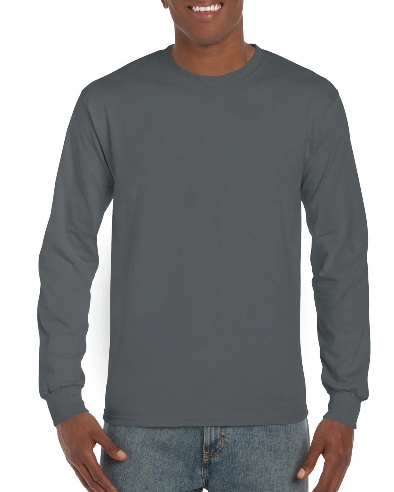 Gildan G5400 Unisex Classic Long Sleeve T-Shirt - Image 4