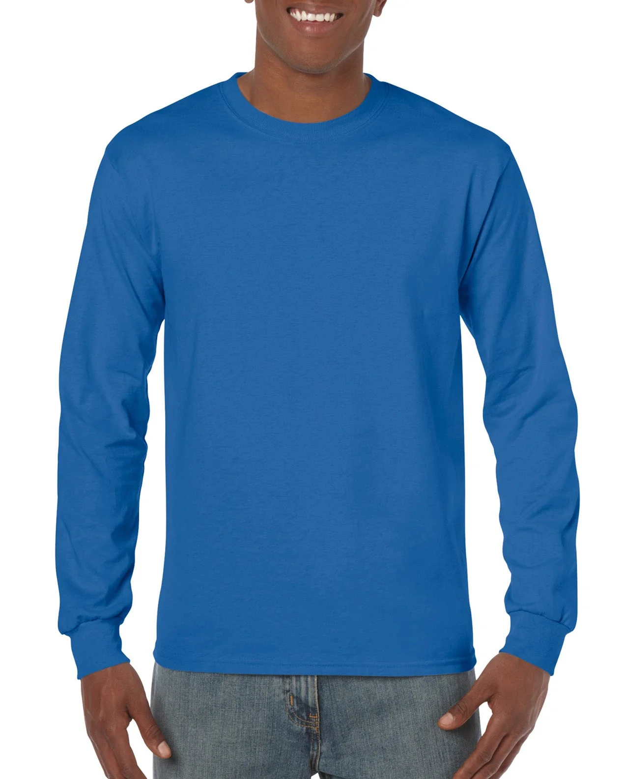 Gildan G5400 Unisex Classic Long Sleeve T-Shirt - Image 8