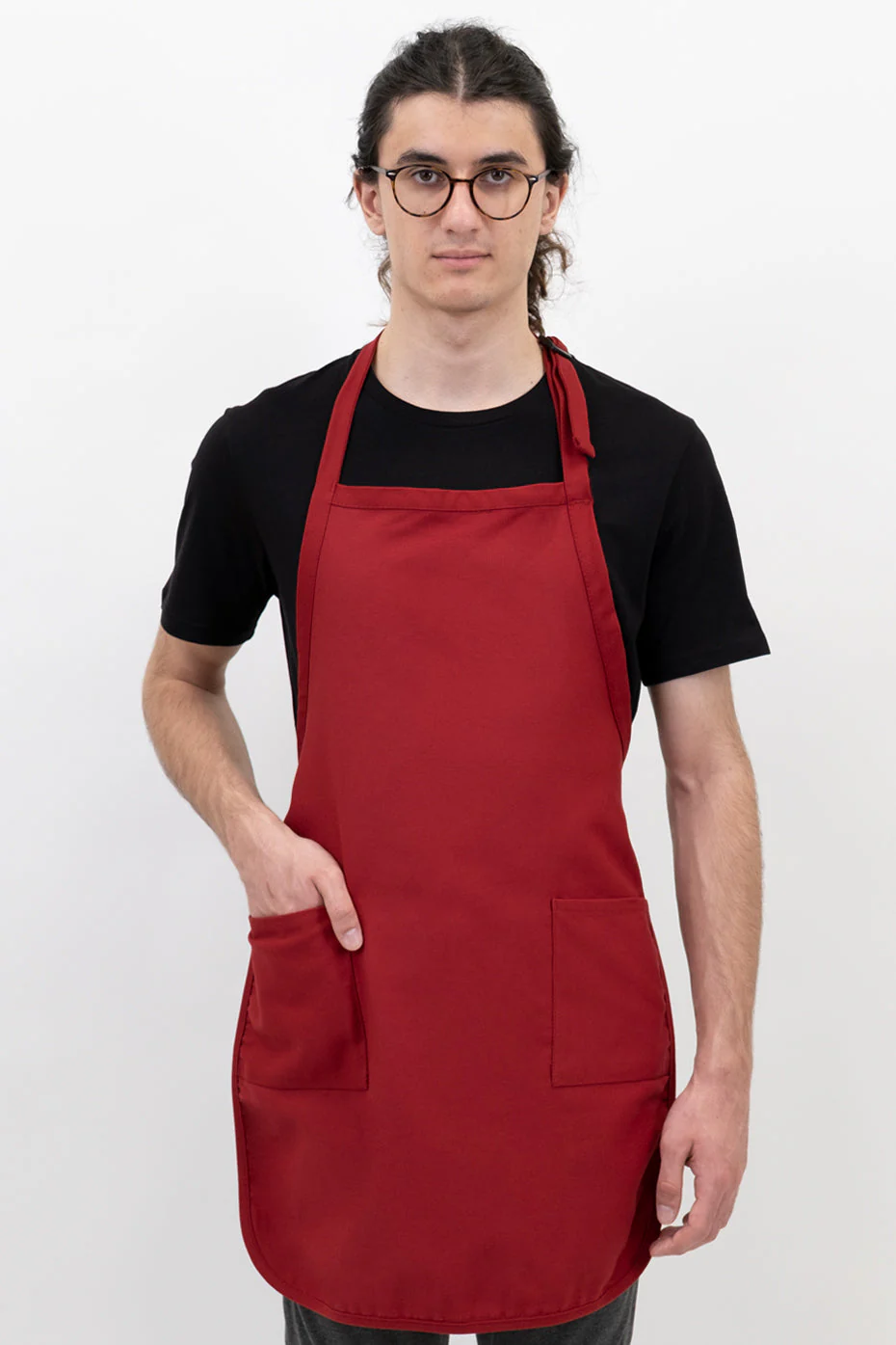 Laviva Sports™ Full Length Apron with 2 Patch Pockets - Image 9