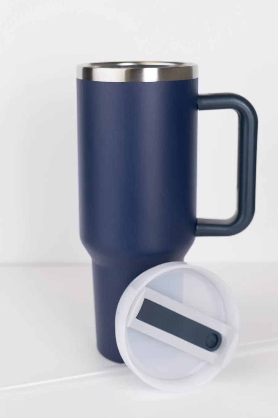 RoadSip Stainless Steel Tumbler with Handle and Sip 40 oz. - Image 14