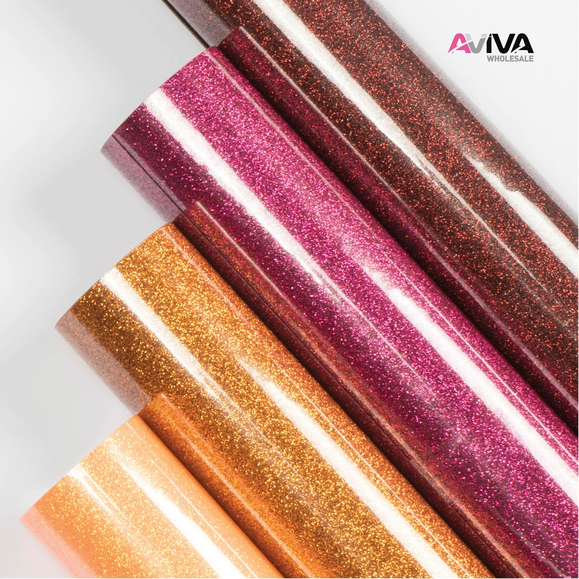 Glitter HTV Neon Colors ------- Heat TRANSFER Vinyl for T-Shirt and Apparel - Image 3